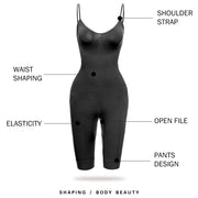 Women Shape Wear Tummy Control Shorts High-Waist Shaper Bodysuit SP