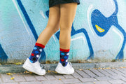 Women's Red Admiral Dot Socks