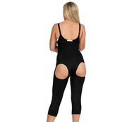 InstantRecoveryMD Under bust Pant Bodysuit w/front zip & Open Buttocks