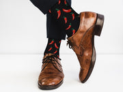 Cozy Designer Trending Food Socks - Chili Pepper for Men and Women