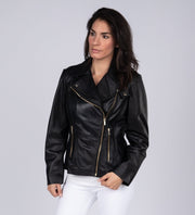 Charlotte Womens Leather Jacket